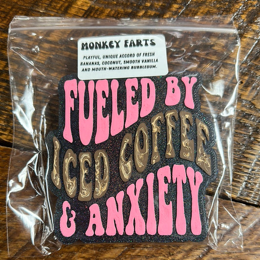 Iced Coffee & Anxiety Freshie