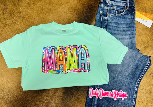 Mama Lily Comfort Color T shirt