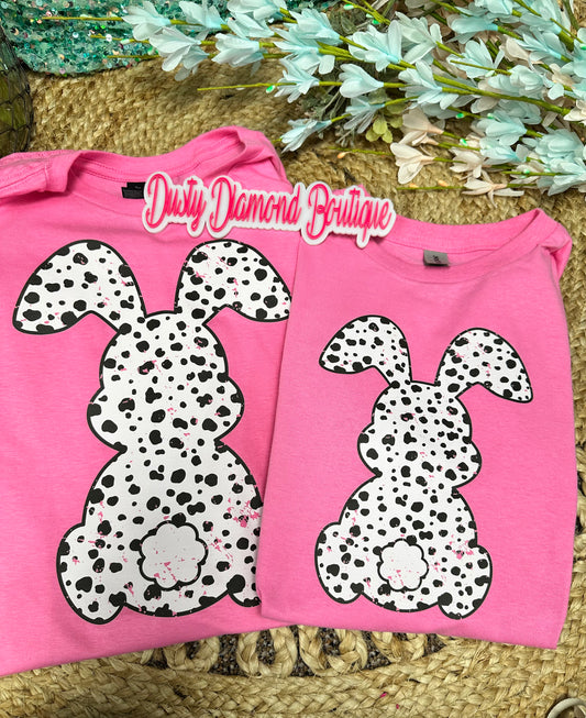 ADULT spotted Bunny T shirt