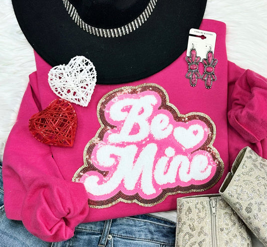 Be mine Patch Crewneck