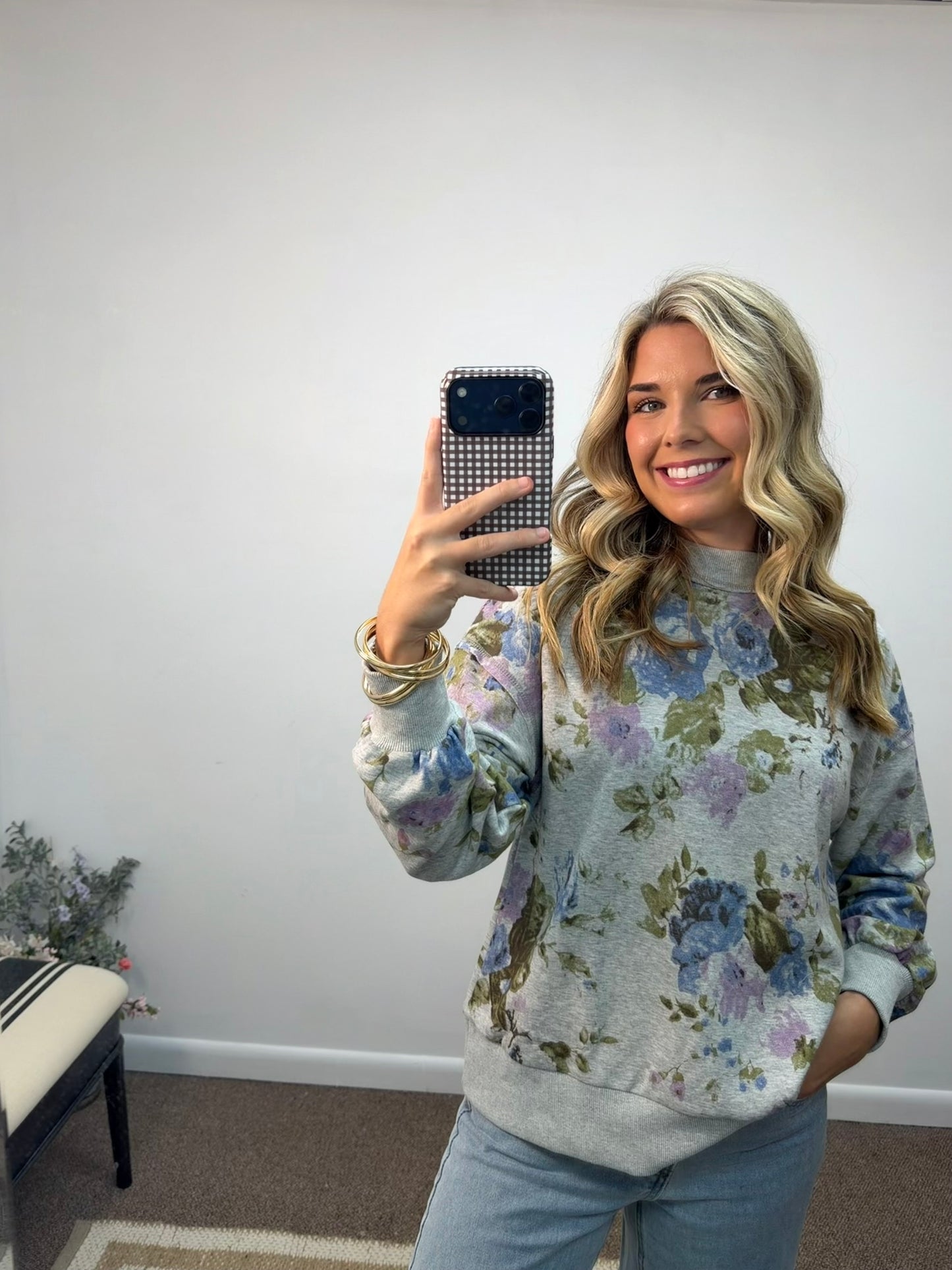 Garden Girl Pullover