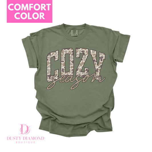 cozy season camo comfort color