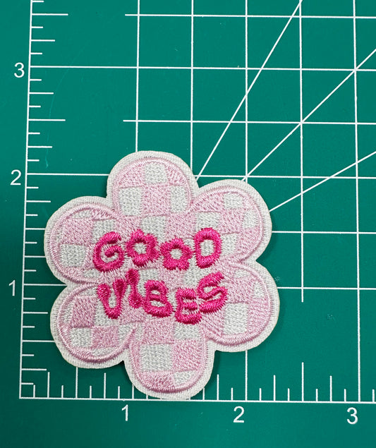 Good Vibes pink Flower Patch