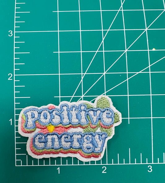 Positive Energy Iron On Patch