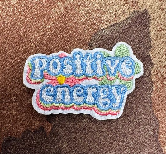 Positive Energy Iron On Patch