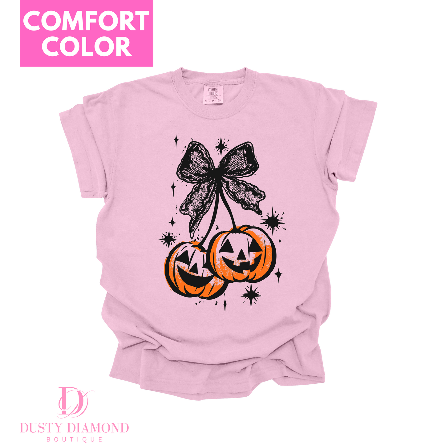 Pumpkin Cherry Comfort Color T-shirt