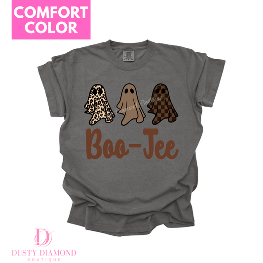 Boo-Jee Trio Ghost Cheetah & Checkered Comfort COLOR T-shirt