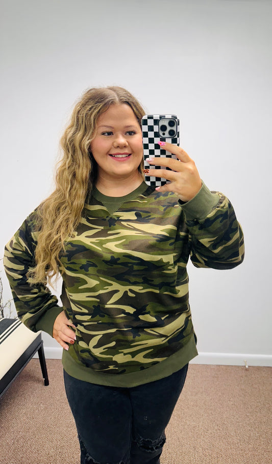Camo Cutie Sweatshirt