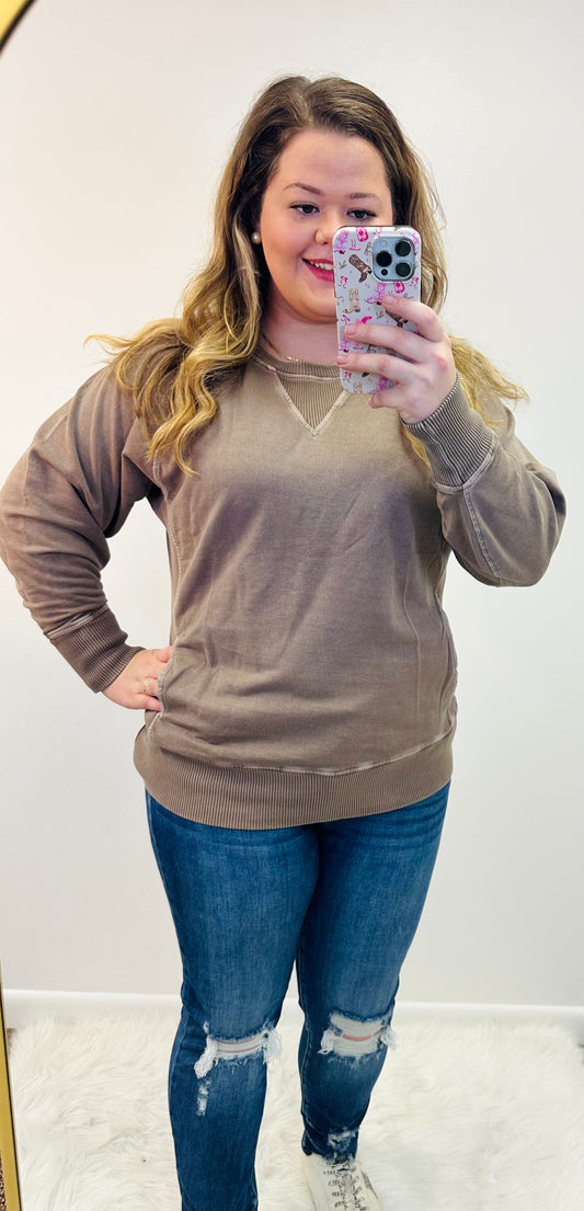 Mocha Sweatshirt