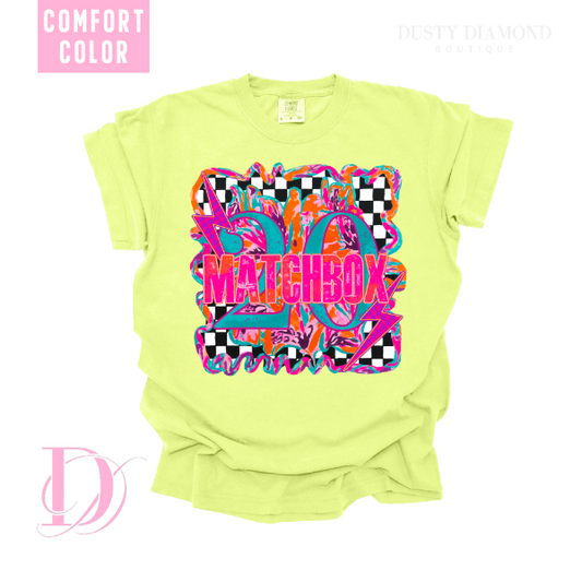 Neon MATCH BOX Comfort Color T Shirt