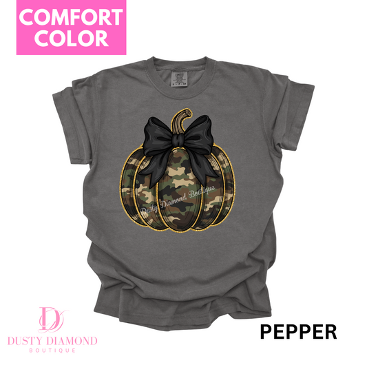 camo pumpkin