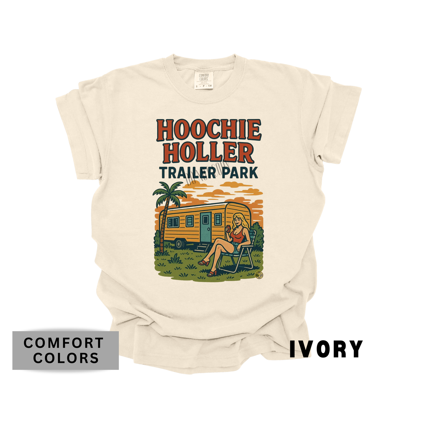 Hoochie Holler Comfort Color T Shirt