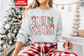 HOLLY JOLLY ALPHA Gildan Sweatshirt