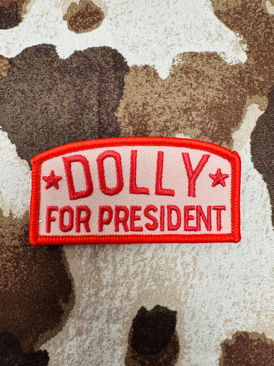 Dolly For President Patch