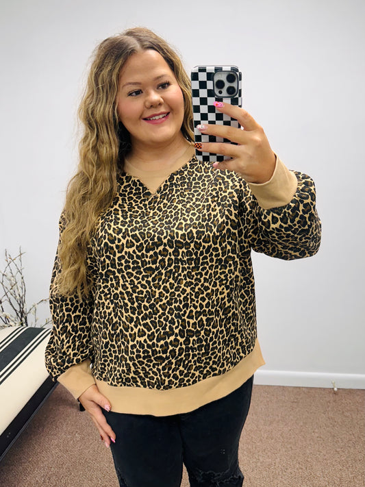 Cheetah Chic Sweatshirt