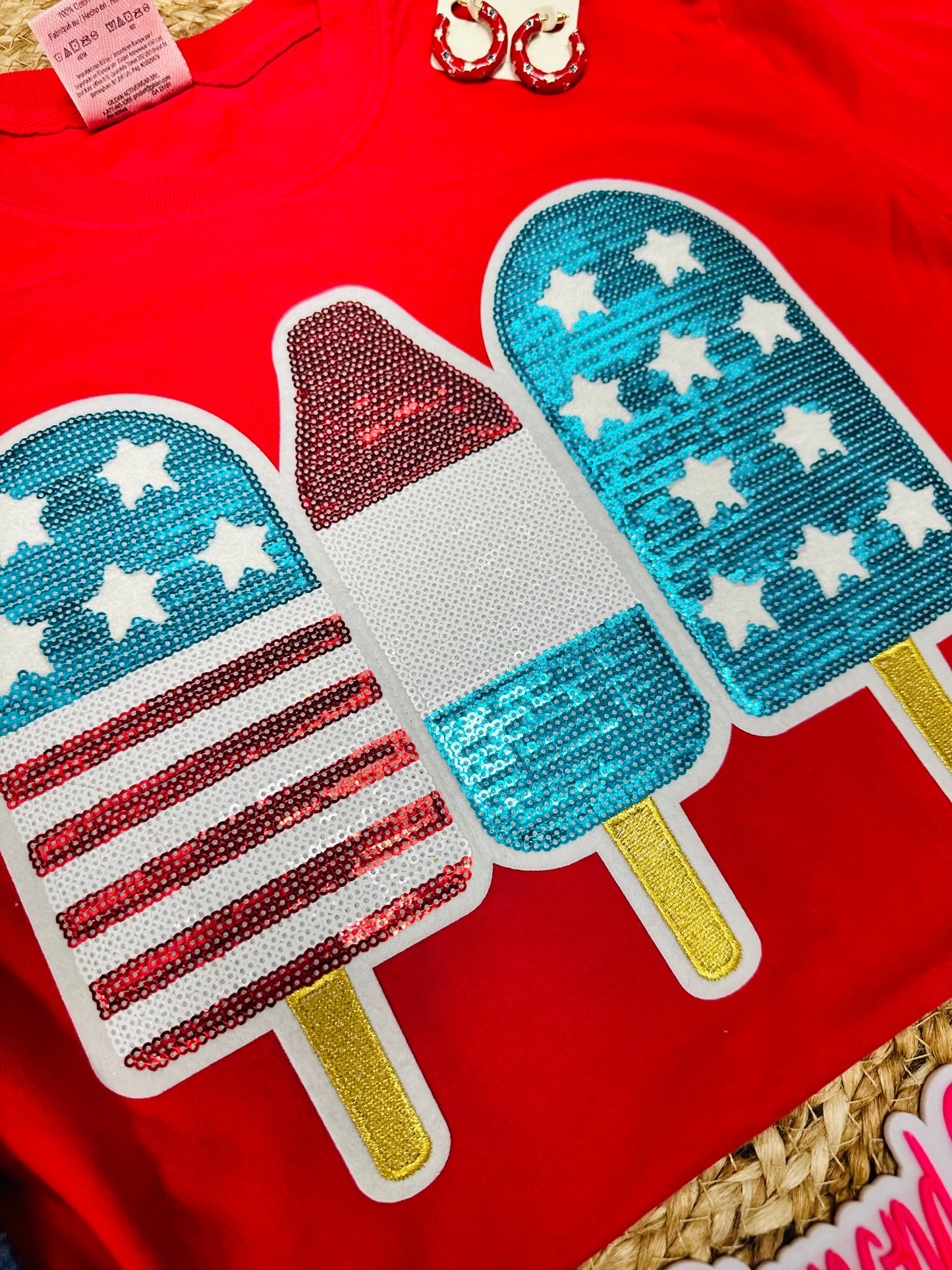 Popsicle Patch Comfort Colors Tee