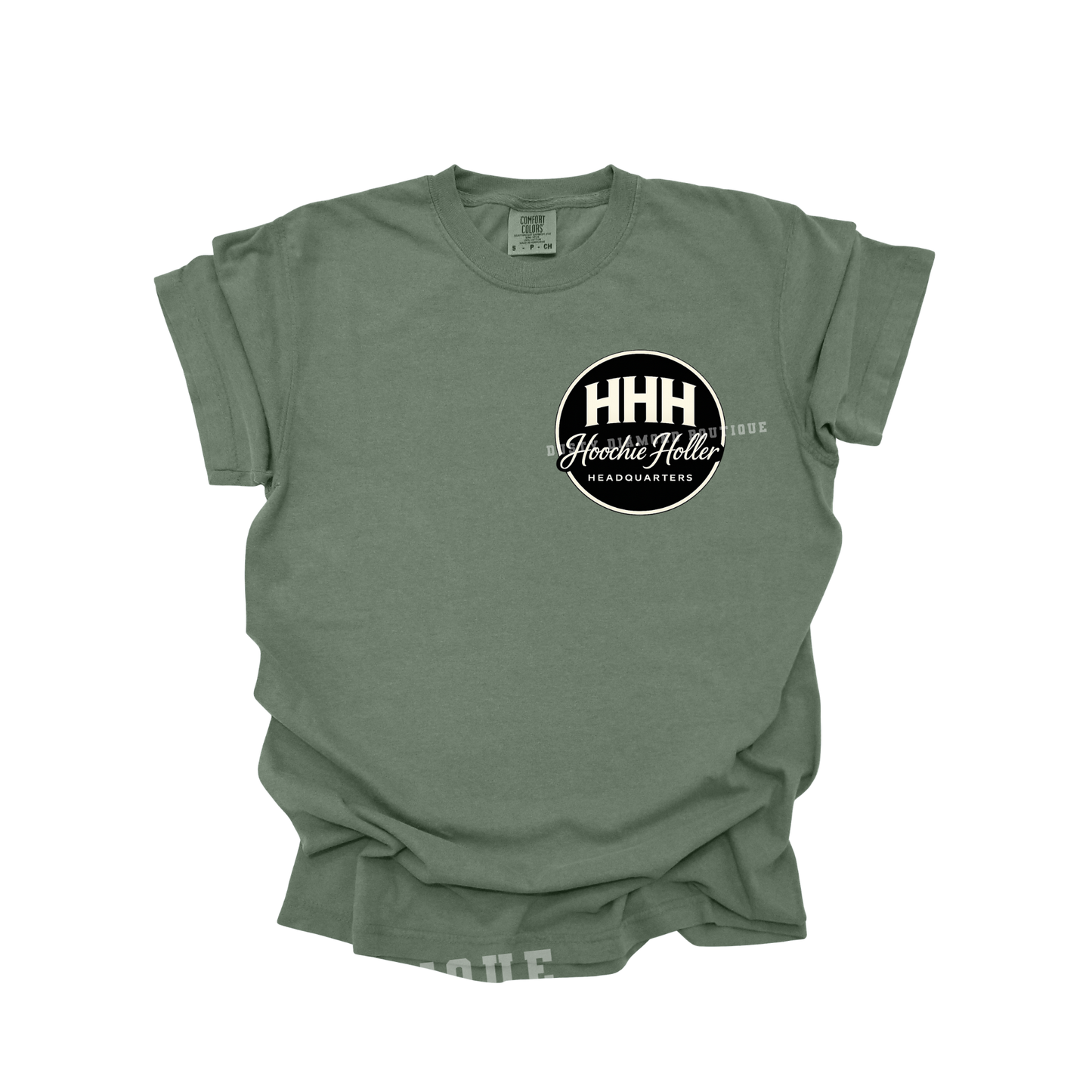 Hoochie Hollar Headquarters Comfort Color T-Shirt