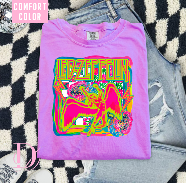 Neon LED Z Comfort Color T Shirt