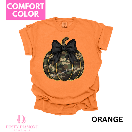 camo pumpkin