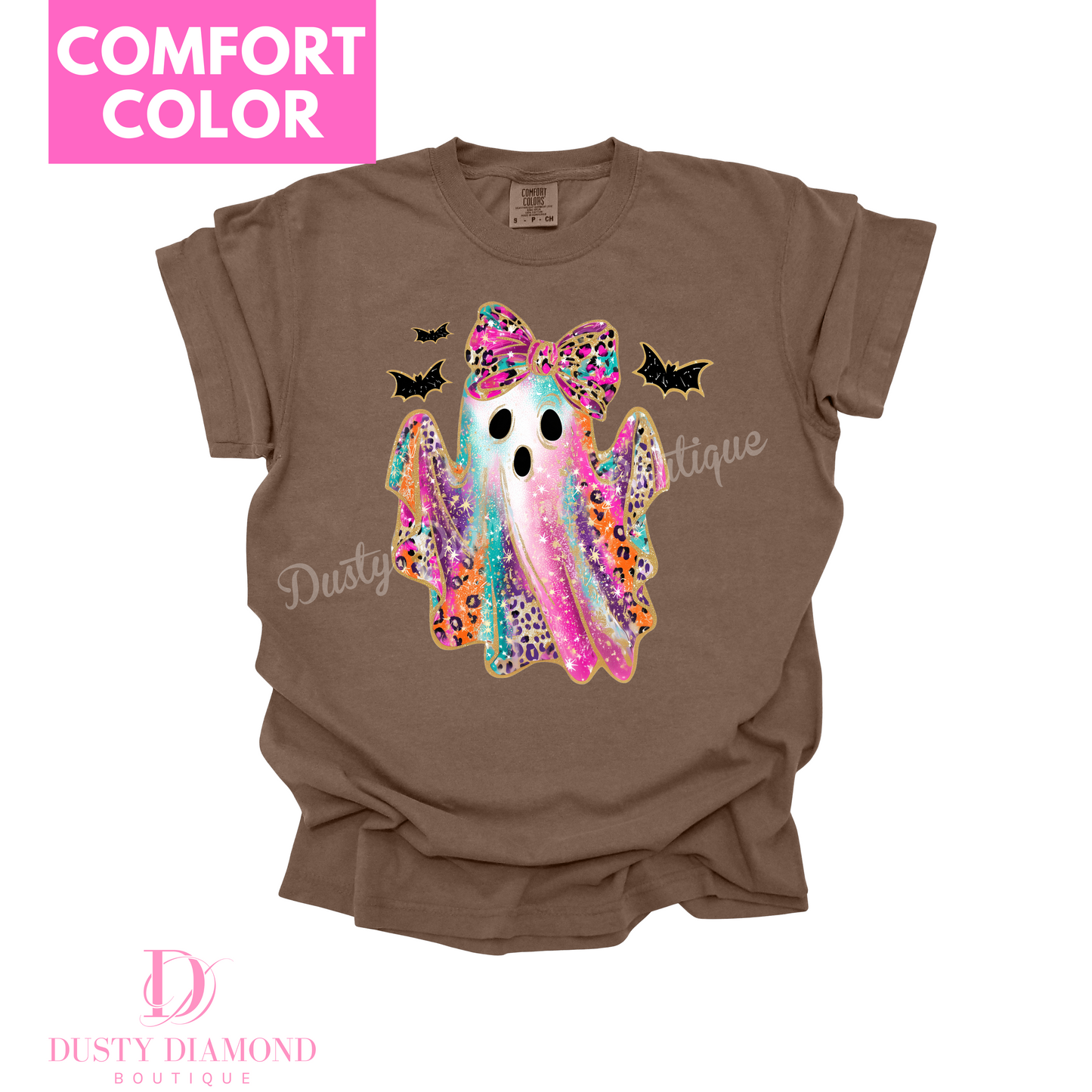 Cheetah Multicolor Ghost Comfort COLOR T-shirt