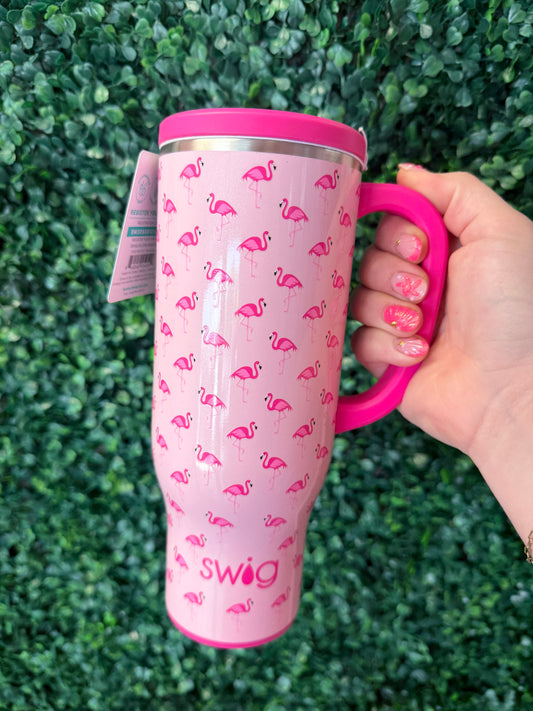 Flamingo Mega Mug 30oz