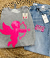 Pink Cupid Patch Sweatshirt