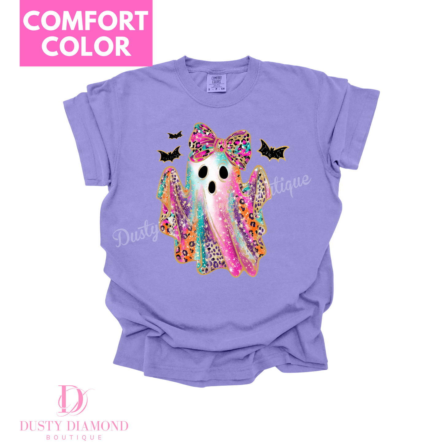 Cheetah Multicolor Ghost Comfort COLOR T-shirt