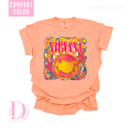 NEON NIR VANA COMFORT COLOR T SHIRT