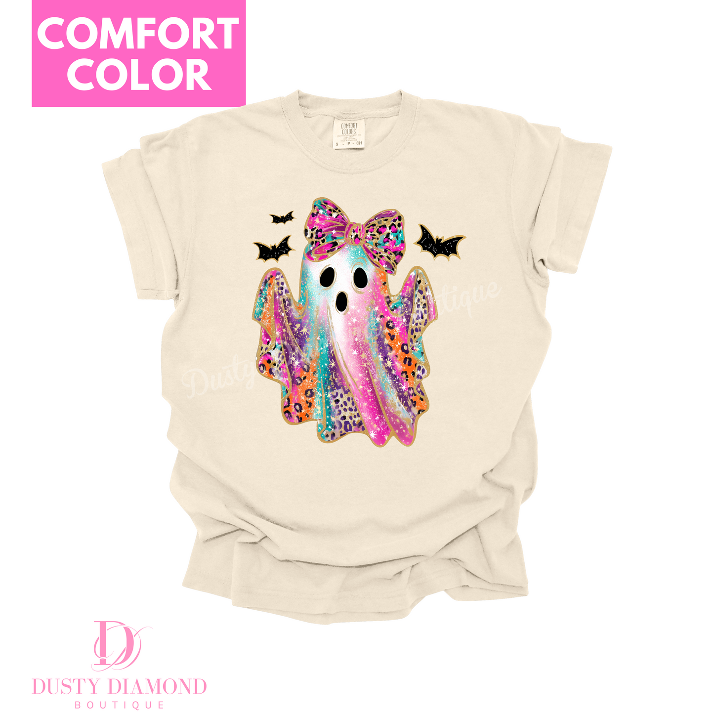 Cheetah Multicolor Ghost Comfort COLOR T-shirt