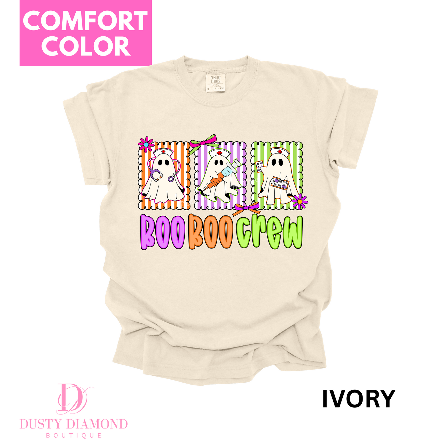 BOO BOO Crew Comfort COLOR T-shirt