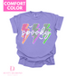 Spooky Lightning Bolt Comfort Color T-shirt