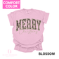 Camo Merry Christmas Comfort Color T-shirt