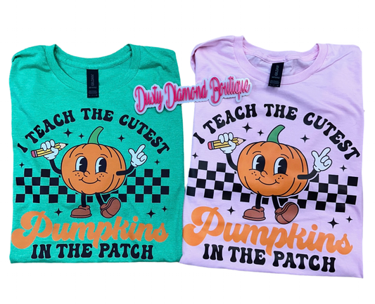 Teach The Cutest Pumpkins Gildian T shirt