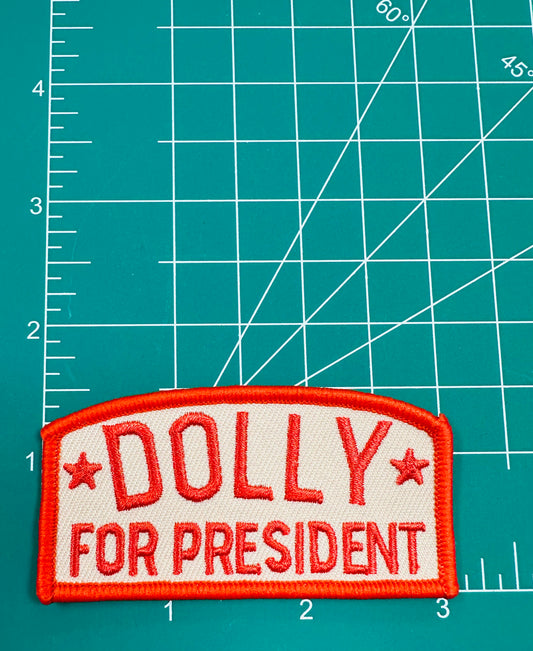 Dolly For President Patch