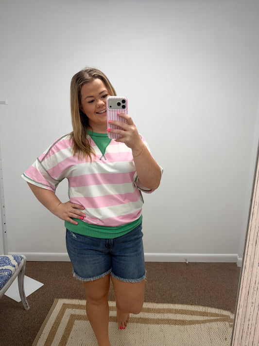 Palm Beach Prep Stripe Top