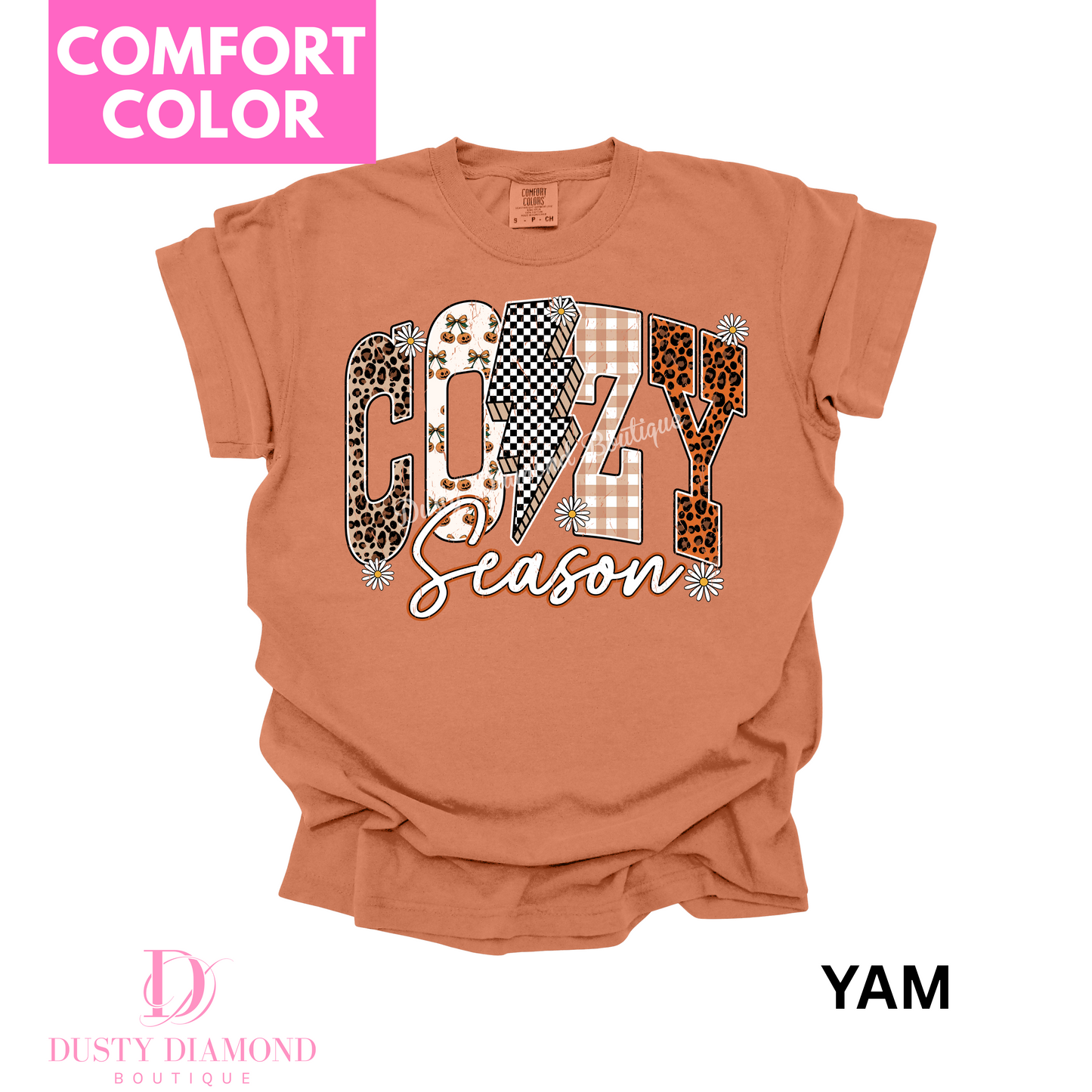 Cozy Season Lightning Comfort COLOR T-shirt