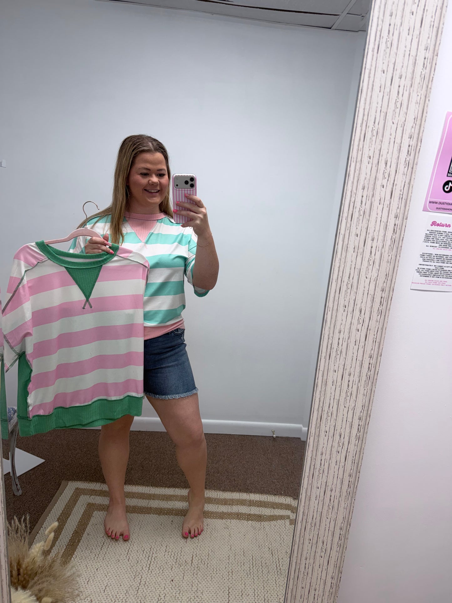 Palm Beach Prep Stripe Top