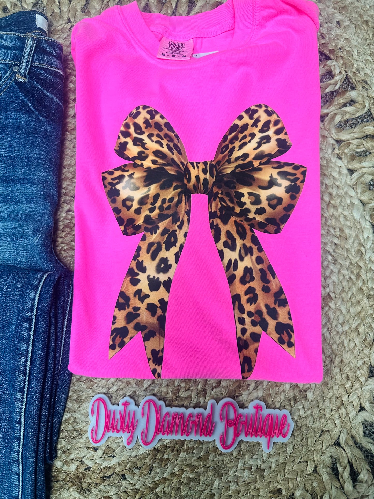 Cheetah Bow CC t shirt