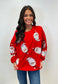 Santa Sequin Sweatshirt