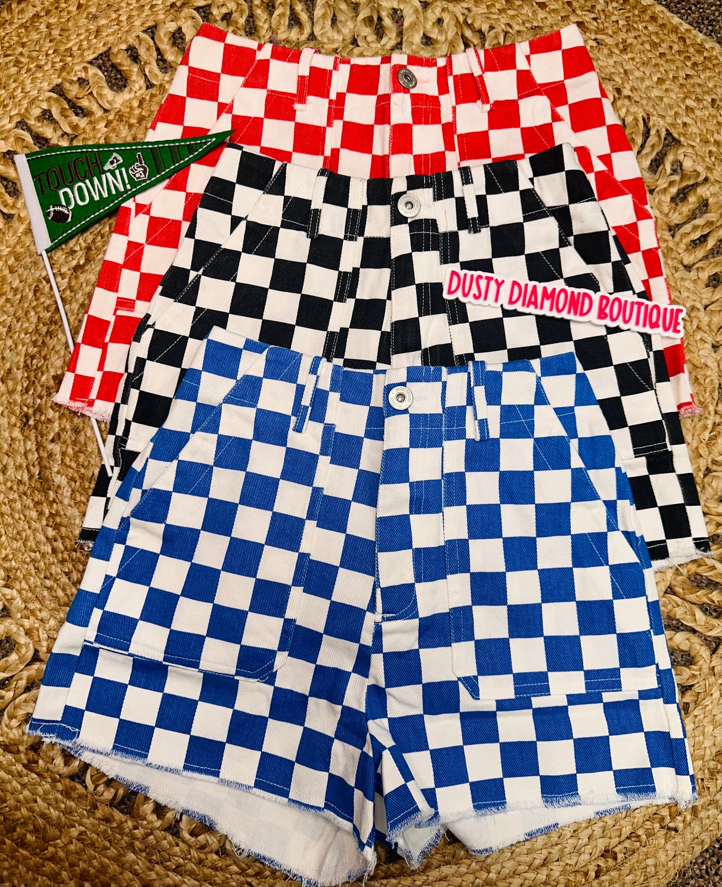 Sideline Checkered Shorts