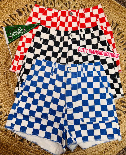 Sideline Checkered Shorts