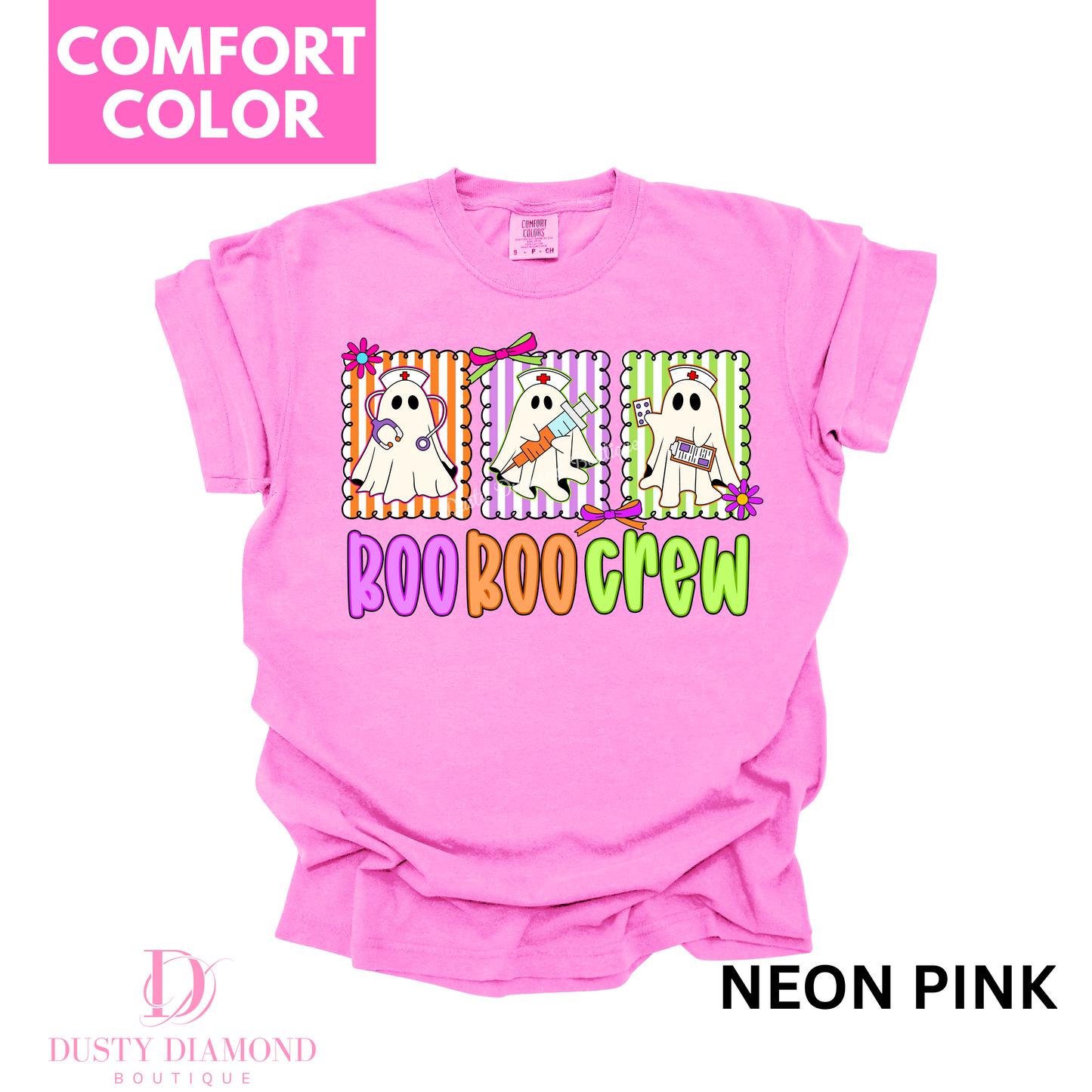 BOO BOO Crew Comfort COLOR T-shirt