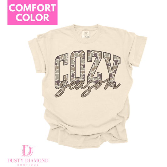 cozy season camo comfort color