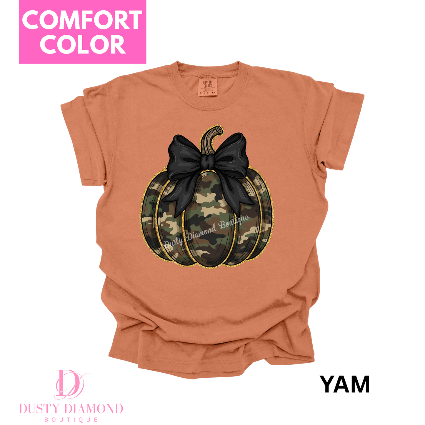 camo pumpkin