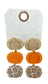 Pumpkin Stack Earrings