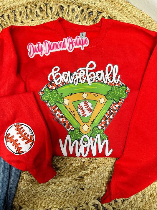 Baseball Mom Sweatshirt