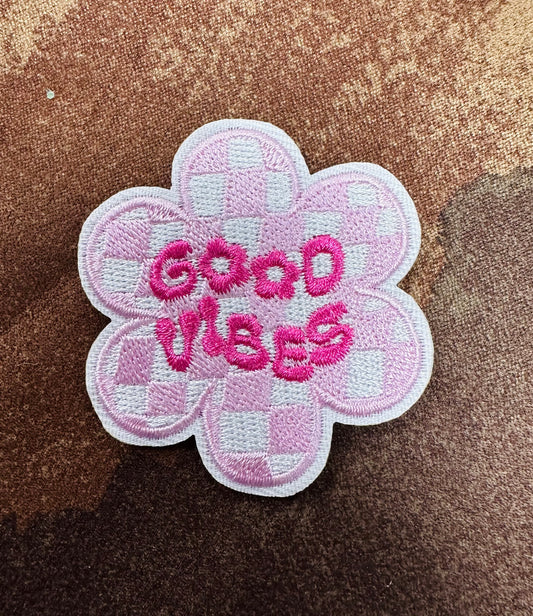 Good Vibes pink Flower Patch