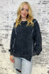 Black Acid Wash Sweatshirt