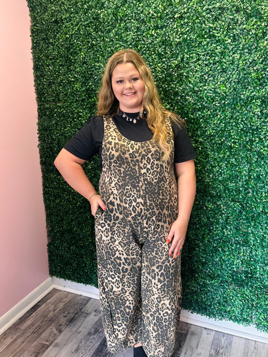 Wild Side Denim Jumpsuit