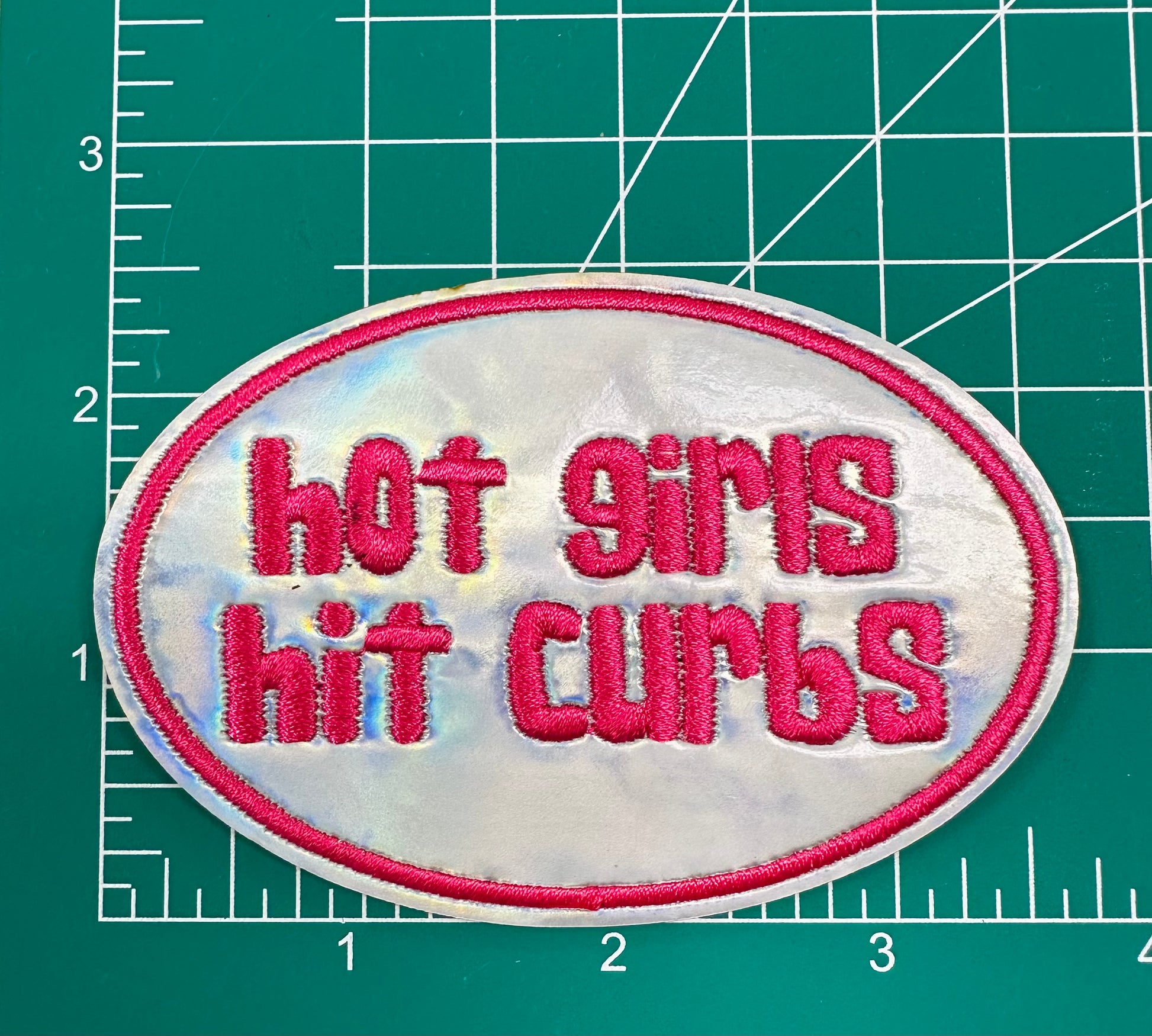 Hot Girls Hit Curbs Patch – Dusty Diamond Boutique
